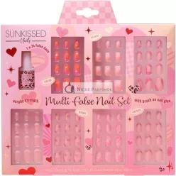 Sunkissed Nails Multi Sada Falošných Nechtov