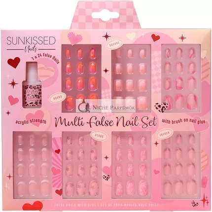 Sunkissed Nails Multi Sada Falošných Nechtov