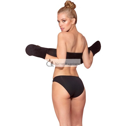 Bronzie Fake Tanning Mitt Originálny Aplikátor na Telo a Chrbát Čierny