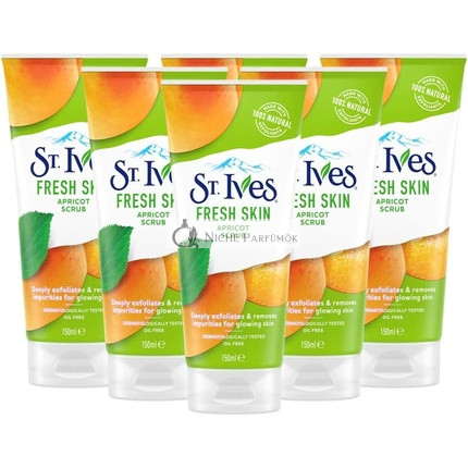 St Ives Svieža Pokožka Marhuľový Peeling na Tvár 150ml, balenie 6 ks