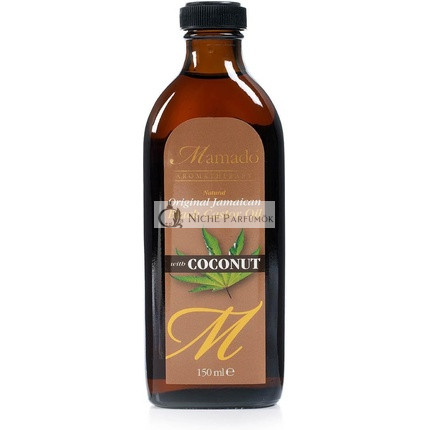 Mamado Aromaterapia Prírodný Originálny Jamajský Čierny Ricínový Olej S Kokosom, 150 ml