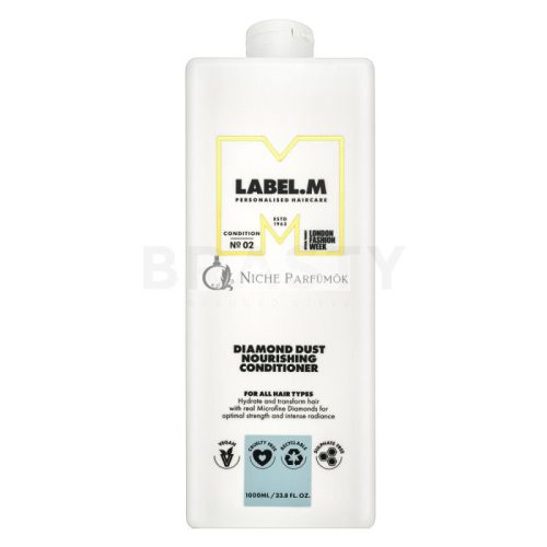 Label.M Diamond Dust Nourishing Conditioner vyživujúci kondicionér s regeneračným účinkom 1000 ml