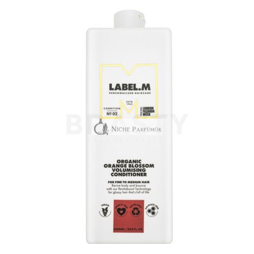 Label.M Organic Orange Blossom Volumising Conditioner kondicionér pre objem vlasov 1000 ml