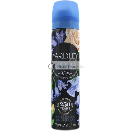 Yardley London Modrá zvončeková telová sprej, 75ml