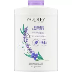   Yardley London Anglická Levanduľa Parfumovaný Telový Púder 200g
