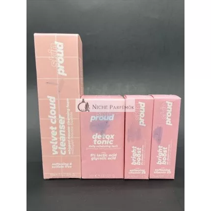 SKIN PROUD Bright Boost Detox Tonic a Velvet Cloud Cleanser