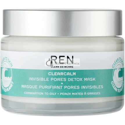 Ren Clearcalm Neviditeľná Pórová Detoxikačná Maska, 50 ml