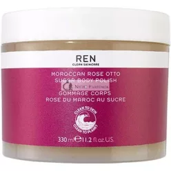 REN Marocká Ruža Otto Cukrový Telový Peeling, 330ml