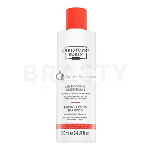Christophe Robin Regenerating Shampoo vyživujúci šampón pre suché a poškodené vlasy 250 ml