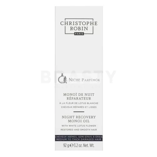 Christophe Robin Night Recovery Monoi Oil olejová starostlivosť na noc s regeneračným účinkom 92 g
