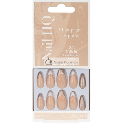 Nail HQ Champagne Sippin' Mandľový Krém na Nechty, 1g