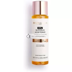   Revolution Skincare 5% Glykolový Kyselina Tónik s Ginzengom a Aloe Verou, 200 ml