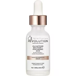  Revolution Skincare London 5% Kofeín a Hyalurónová Kyselina Revitalizujúce Očné Sérum, 30ml