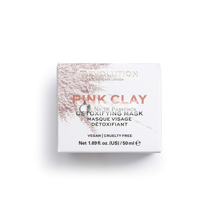 Revolution Skincare Ružová Hlinená Detoxikačná Maska, 50ml