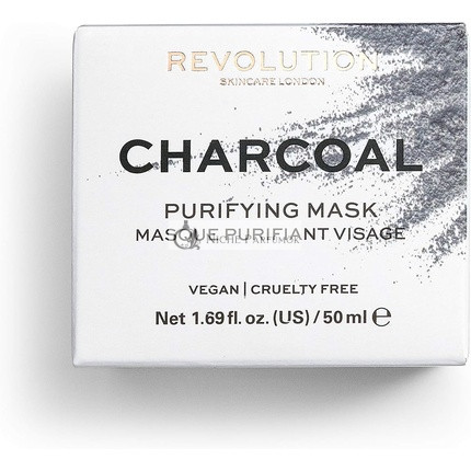 Revolution Skincare Aktív Uhlí Čistiaca Maska na Tvár, 100ml