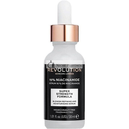 Revolution Skincare London 15% Niacinamid Super Silný Sérum, 30ml