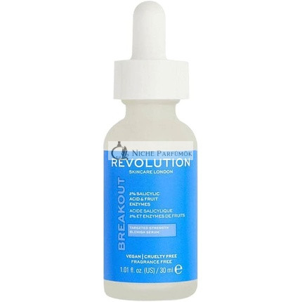 Revolution Skincare 2% Salicylová Kyselina Sérum s Ovocnými Enzýmami, 30ml
