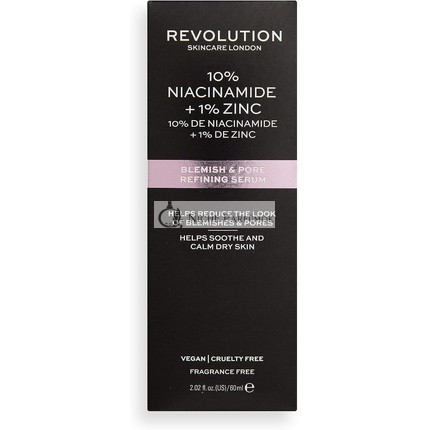 Revolution Skincare London Niacinamid a Zinok Sérum na Blemishy a Póry, 60ml