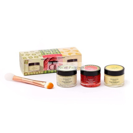 MakeUp Revolution Skincare Jake-Jamie Feed Your Face Trilogy Maska Kolekcia, 50ml