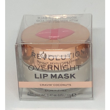 Makeup Revolution Dream Kiss Nočný Balzam na Pery Cravin' Coconuts