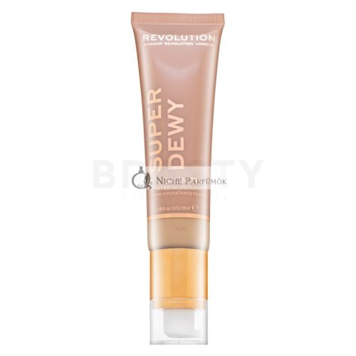 Makeup Revolution Super Dewy Skin Tint Moisturizer - Fair tónujúce a hydratačné emulzie 55 ml