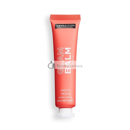 Revolution Relove Glam Balm na pery - Pretty Peach