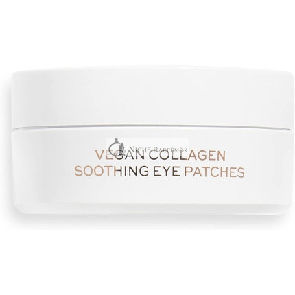 Revolution Skincare Ružové Zlato Vegánsky Kolagén Upokojujúce Očné Patches s Rúžovým Extraktom