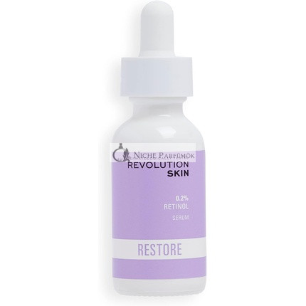 Revolution Skincare London 0.2% Retinol Pleťové sérum Ľahké Znižuje jemné vrásky a vrásky, 30ml