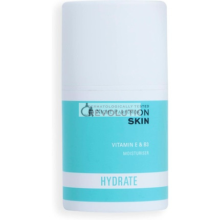 Revolution Skincare London Hydratačný krém na tvár pre suchú a drsnú pleť s vitamínom E a B3, 50ml
