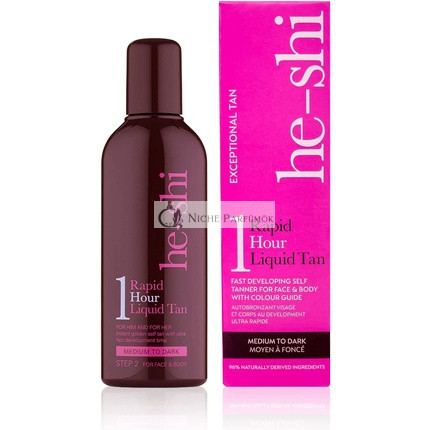 He-Shi Rýchly 1 Hodinový Tekutý Opalovací Krém, 150ml