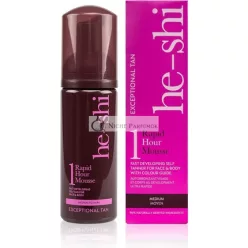 He-Shi Rýchle 1-hodinové tanovanie Mousse Instant Self Tan