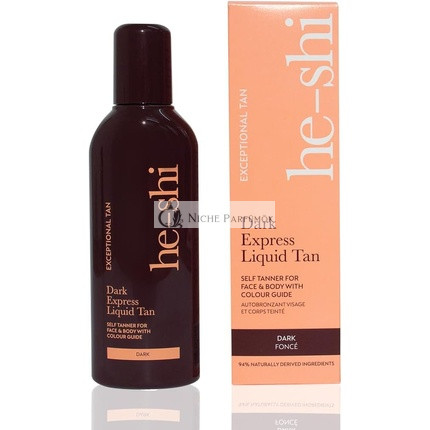 He-Shi Instantný Samotánovací Tekutý Dark Natural Lotion
