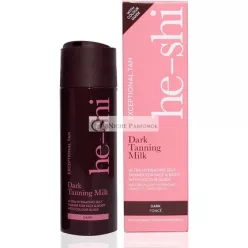   He-Shi Tmavé Opalovacie Mlieko 200ml - Ľahké Umelé Opálenie s Glycerínom