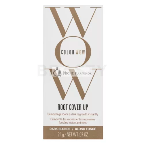 Color Wow Root Cover Up vlasový korektor odrastov a šedín Dark Blonde 2,1 g