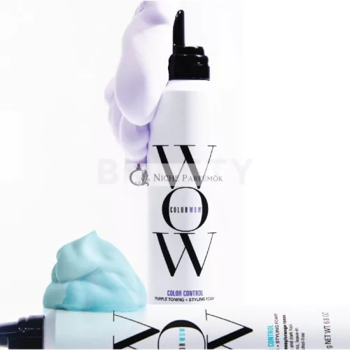 Color Wow Color Control Purple Toning + Styling Foam tónovacia pena pre blond vlasy 200 ml