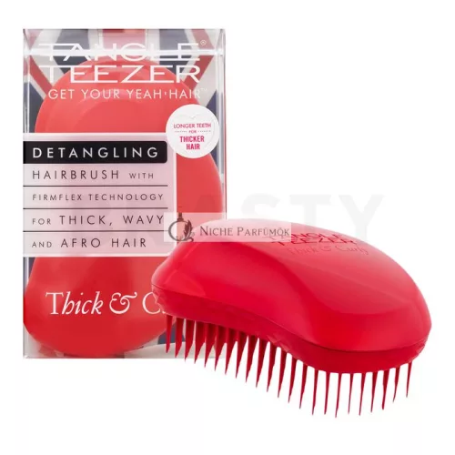 Tangle Teezer Thick & Curly kefa na vlasy pre vlnité a kučeravé vlasy Salsa Red
