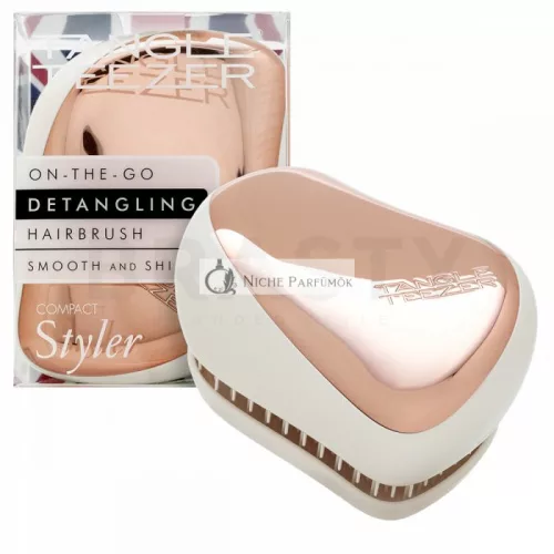 Tangle Teezer Compact Styler hajkefe Ivory Rose Gold