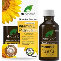 Dr Organic Organický Vitamín E Čistý Olej, 50ml
