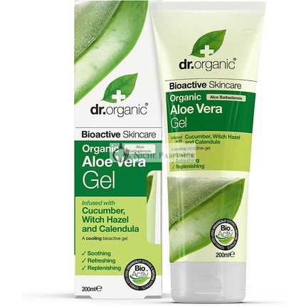 Dr Organic Aloe Vera Gél s uhorkou, 200ml