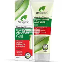   Dr Organic Organický Aloe Vera Gél s Čajovníkom a Arnikou 200ml