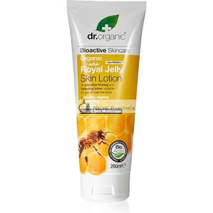 Dr Organic Kráľovský Jelíny Hydratačný Lotion pre Všetky Typy Pleti, 200ml