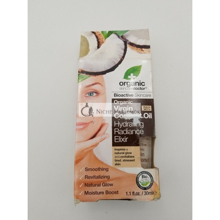 Bio Starostlivý Doktor Kokosový Olej Hydratačný Elixír Radiančnej, 30 ml