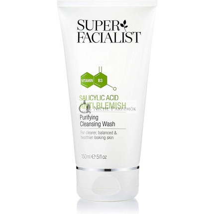 Super Facialist Anti Blemish Čistiaca Umývacia Emulzia so Salicylovou Kyselinou a Niacinamidom, 150ml