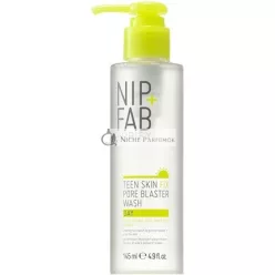   Nip + Fab Teen Skin Fix Pore Blaster Denný čistiaci gél na tvár s wasabi extraktom a vitamínom E 145ml