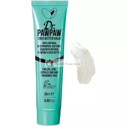   Dr. Pawpaw Originálny Balzam Viacúčelový Vegánsky Prírodný Balzam na Pery, Pleť, Vlasy, Nechty a Kutikuly - Jednoduché Shea Maslo