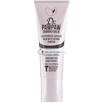 Dr. PAWPAW Shimmer Balm 10ml Viacúčelový balzam na pery a pokožku - Vegánska a etická krása
