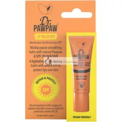   Dr.PAWPAW Balzam na pery SPF Viacúčelový vyhladzujúci balzam s prírodným Pawpaw a SPF 20 UVA/UVB