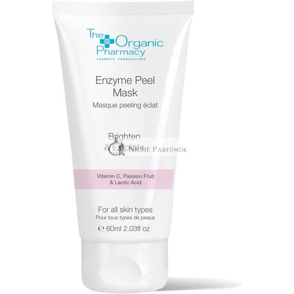 The Organic Pharmacy Enzymatická peelingová maska s vitamínom C a papájou, 40ml