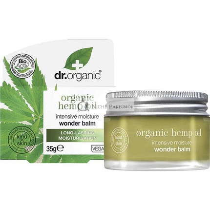 Dr Organic Wonder Balm Organický Konopný Olej 35g