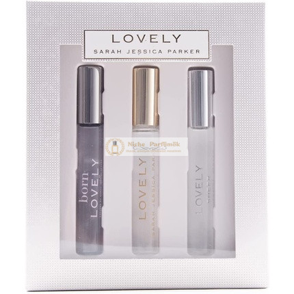 Sarah Jessica Parker Roller Ball Set Lovely Born Lovely a Sheer, 10ml - 3 kusy